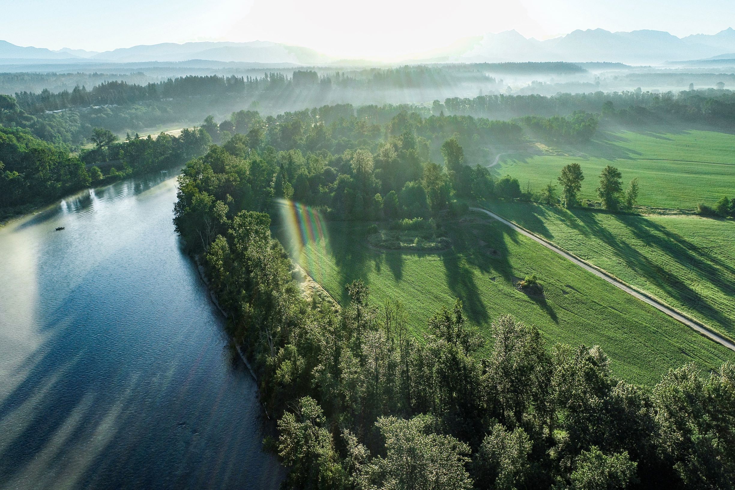 Restoration Acquisition And Stewardship Program - Beautiful waterway and fields